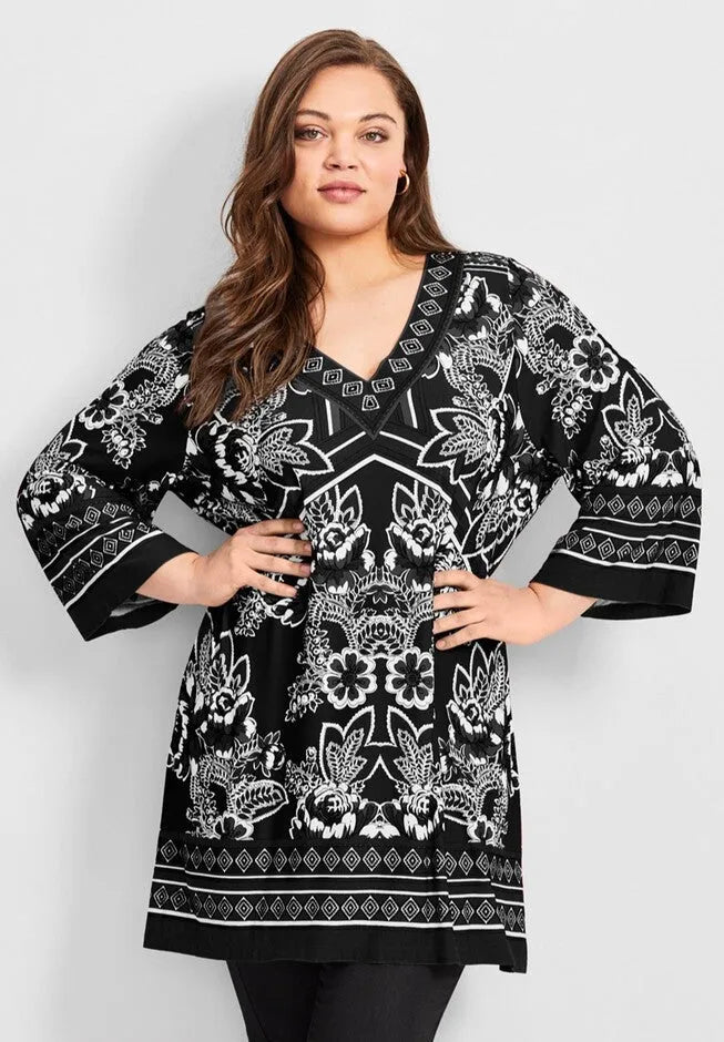 Scarf Print Tunic