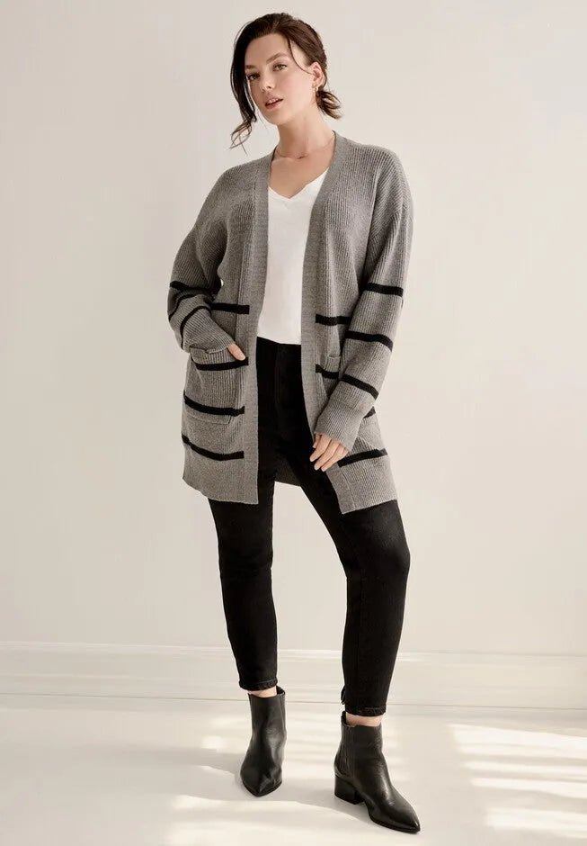 Shaker Stitch Cardigan