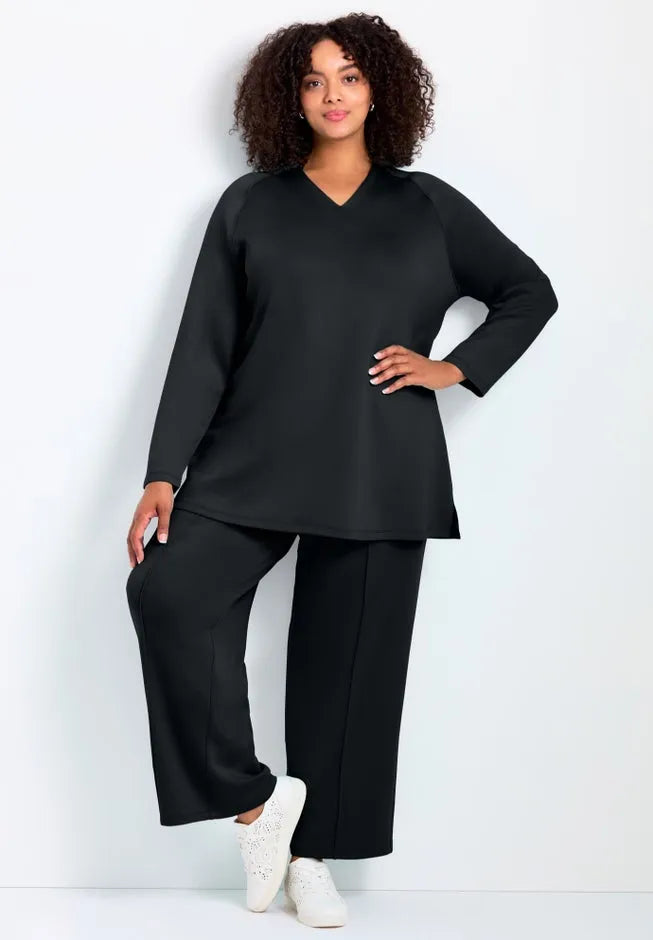V-Neck Tunic Top