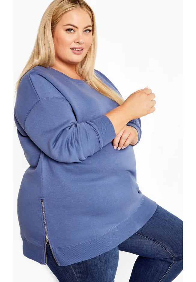 Jade Longline Zip Top