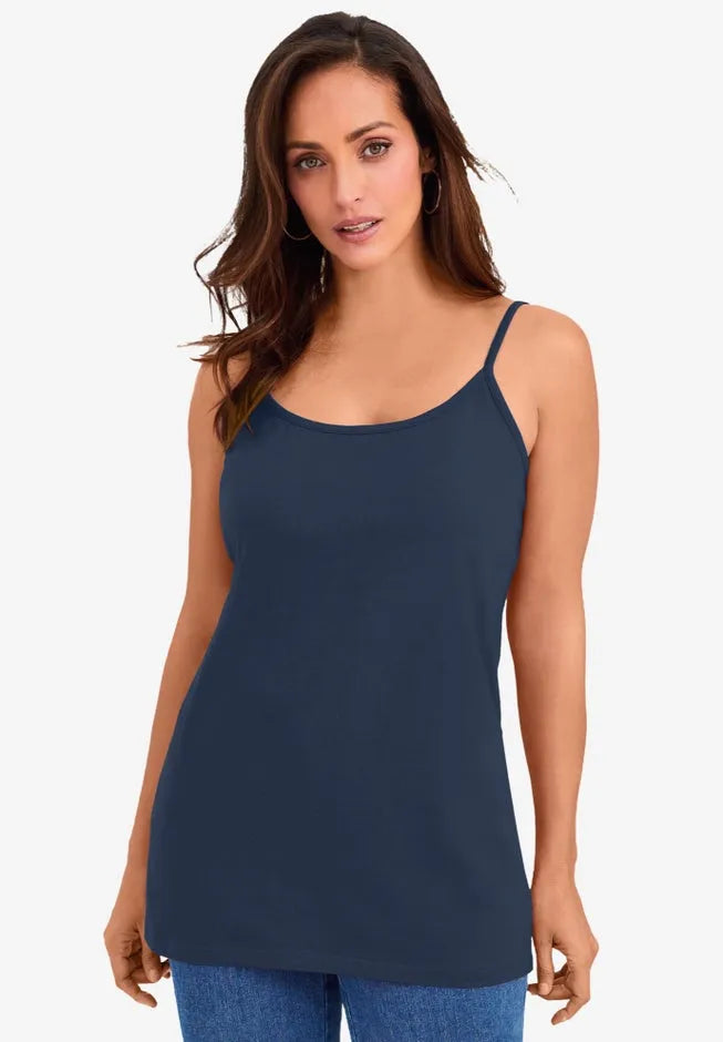 Stretch Cotton Cami