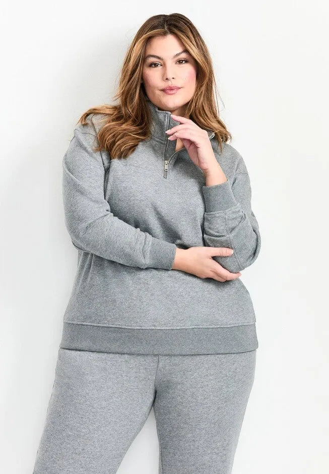 Piper Half-Zip Sweat Top