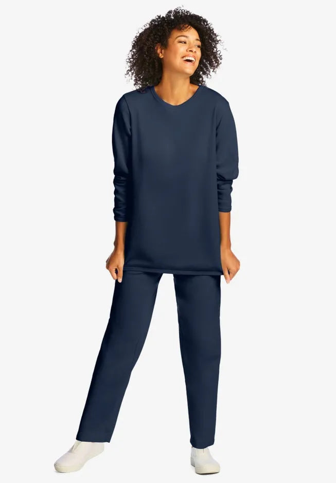 Fleece Sweatshirt Set