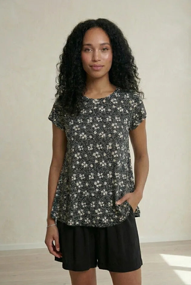 Relaxed Fit Elastic Waistband Stretch Jersey Shorts