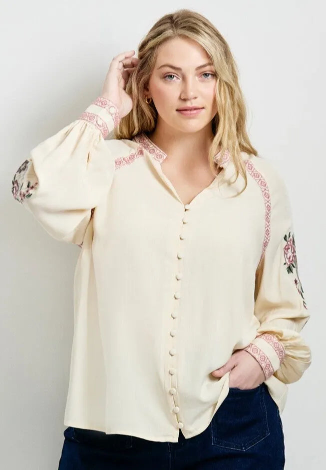 Chloe Embroidered Blouse