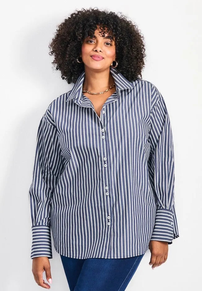 Breanna Classic Poplin Shirt