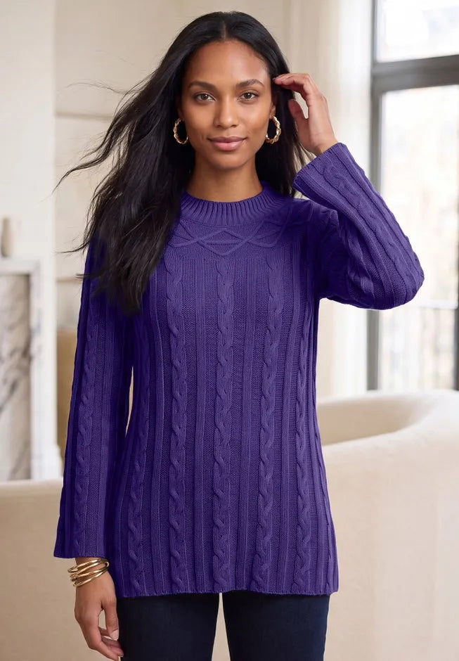 Cable Sweater Tunic