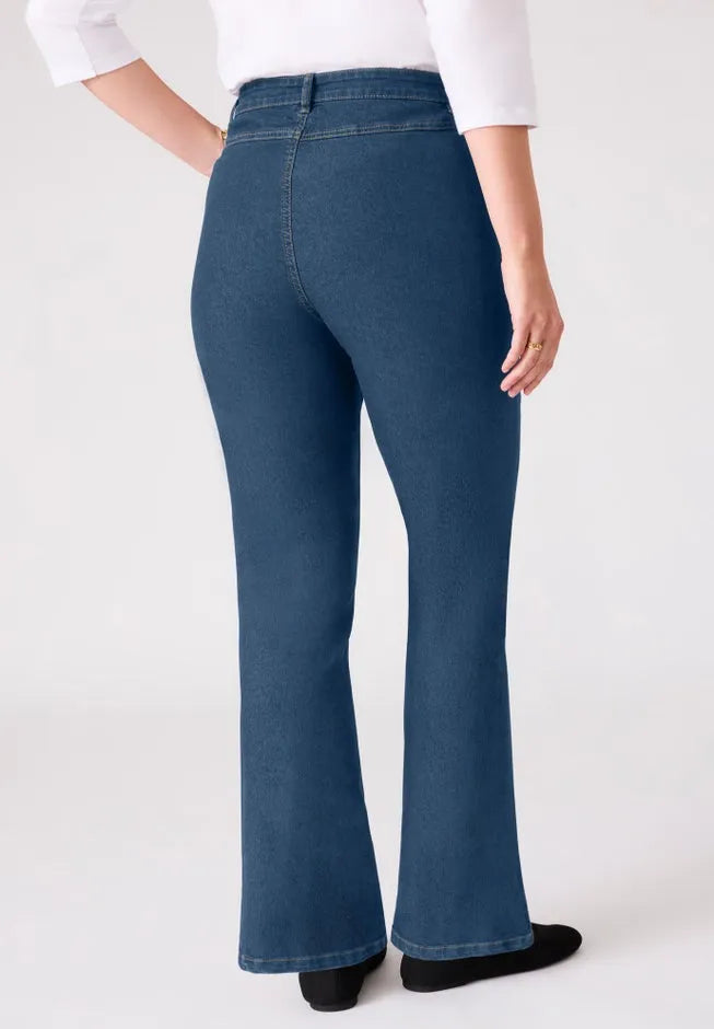 Smooth Back Stretch Bootcut Jean