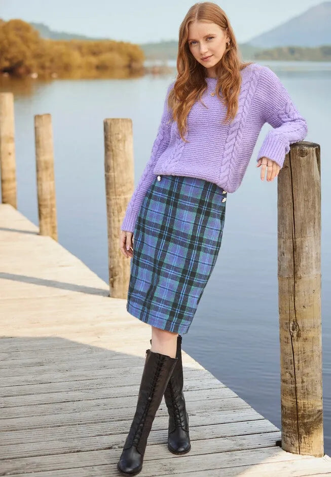 Mini Plaid Skirt