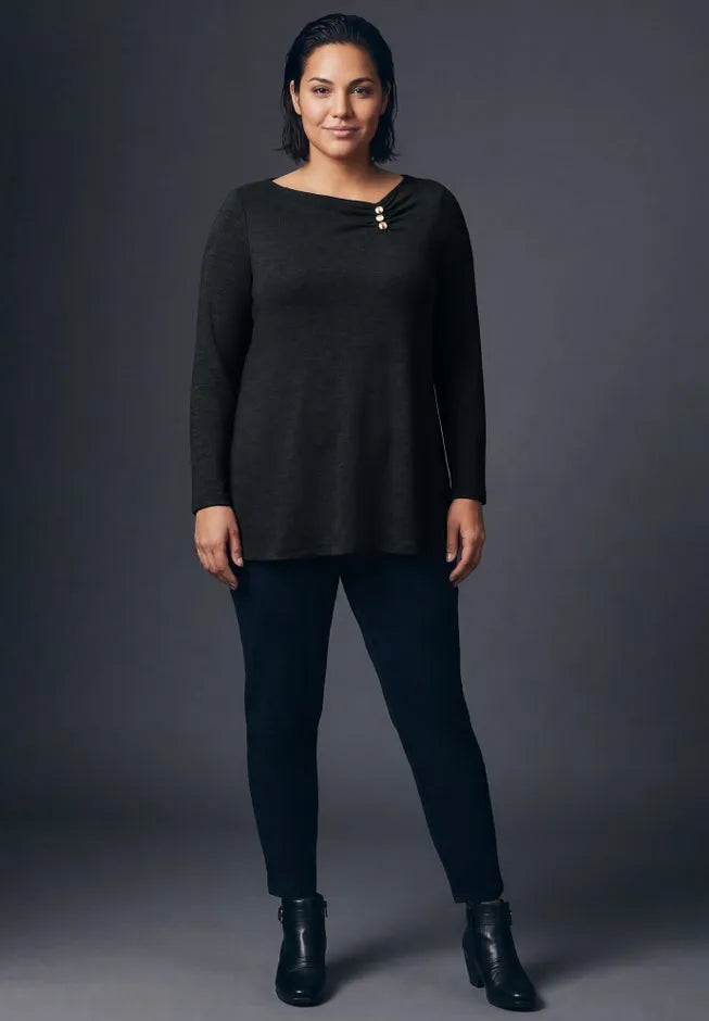 Della Hacci Shirred Tunic