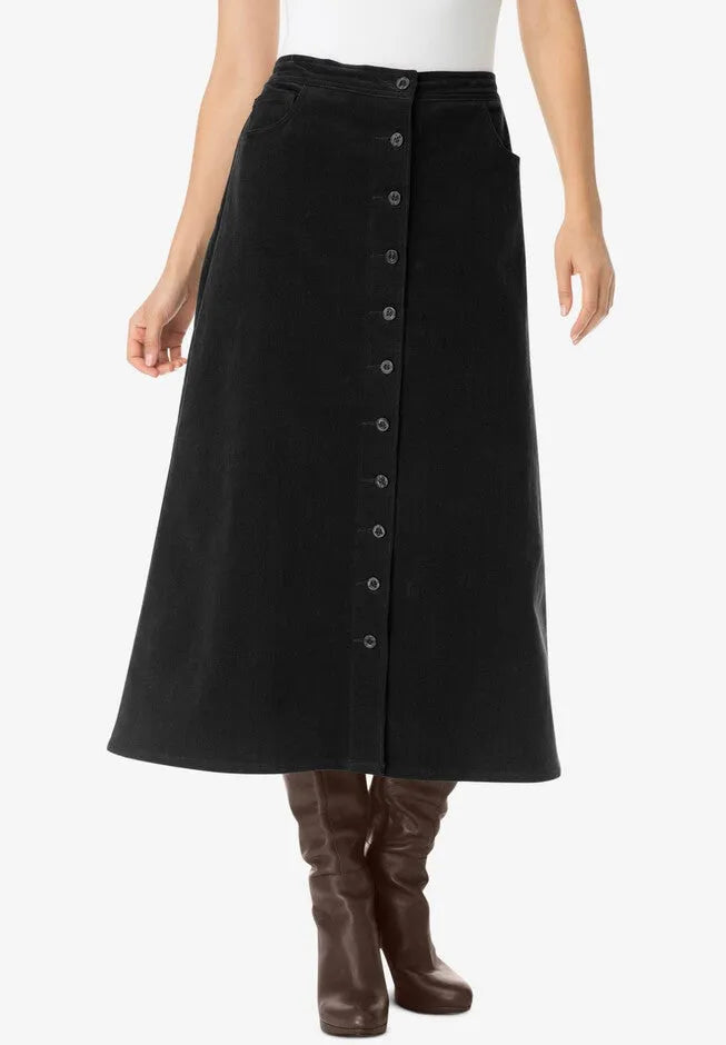 Corduroy skirt