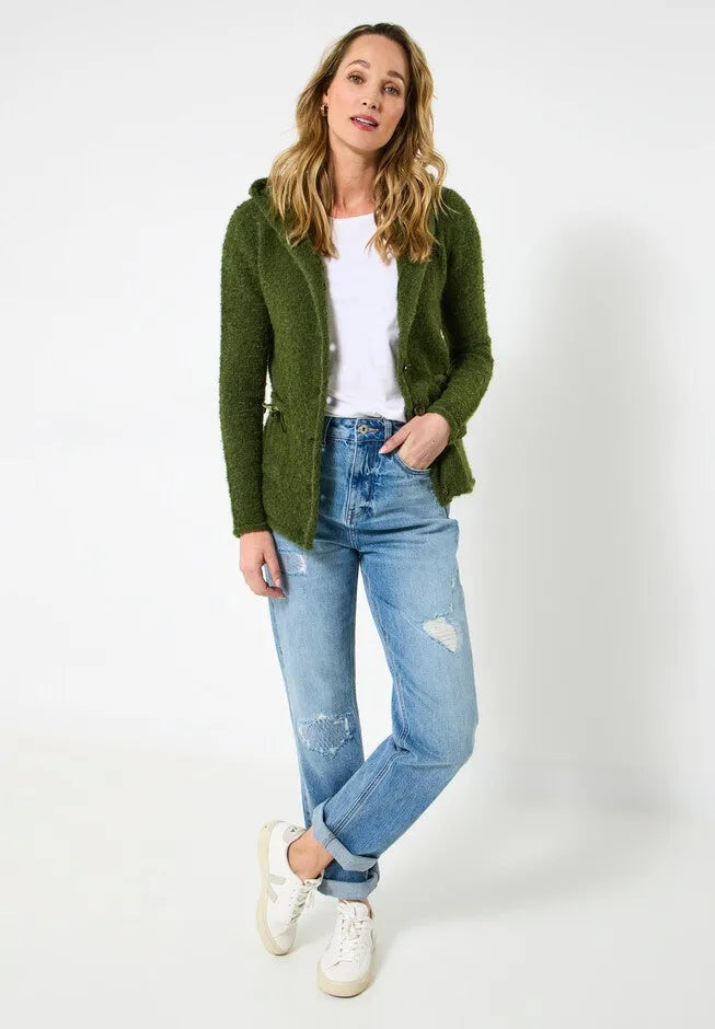 Hooded Sweater Jacket