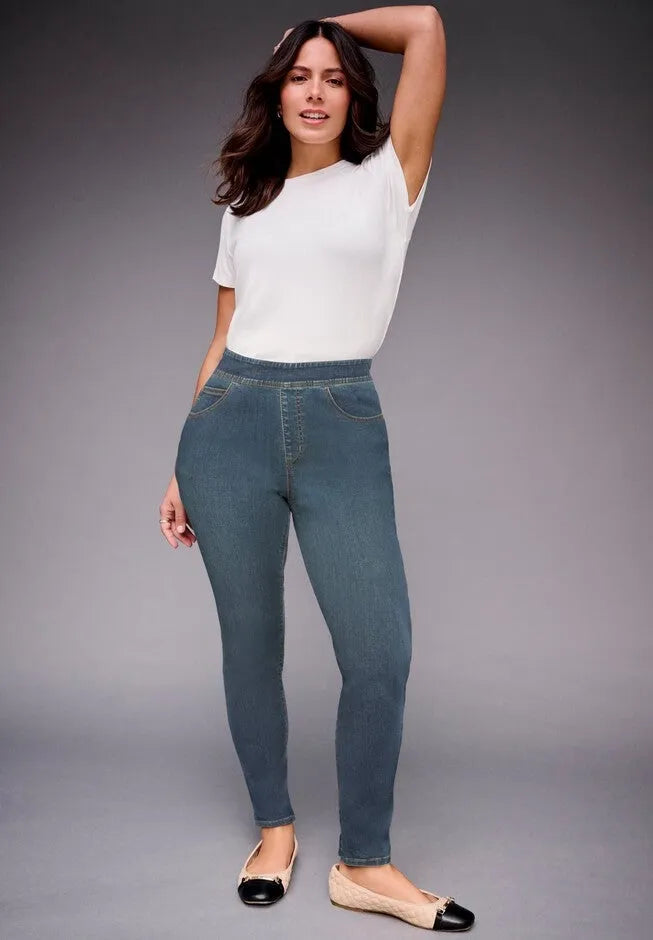Pull On Skinny Leg Jean