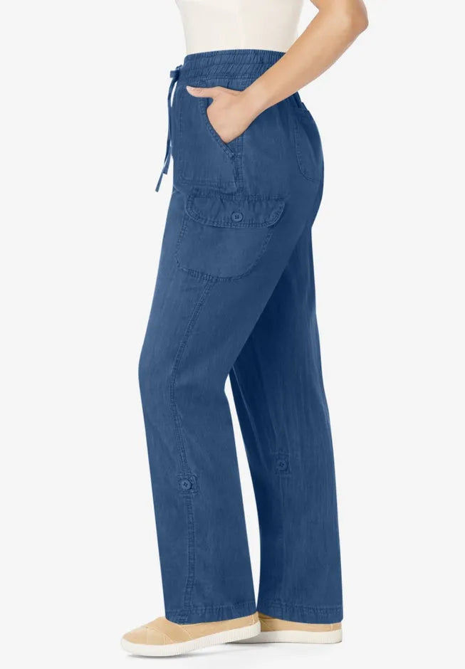 2-in-1 Convertible Cargo Pant to Capri