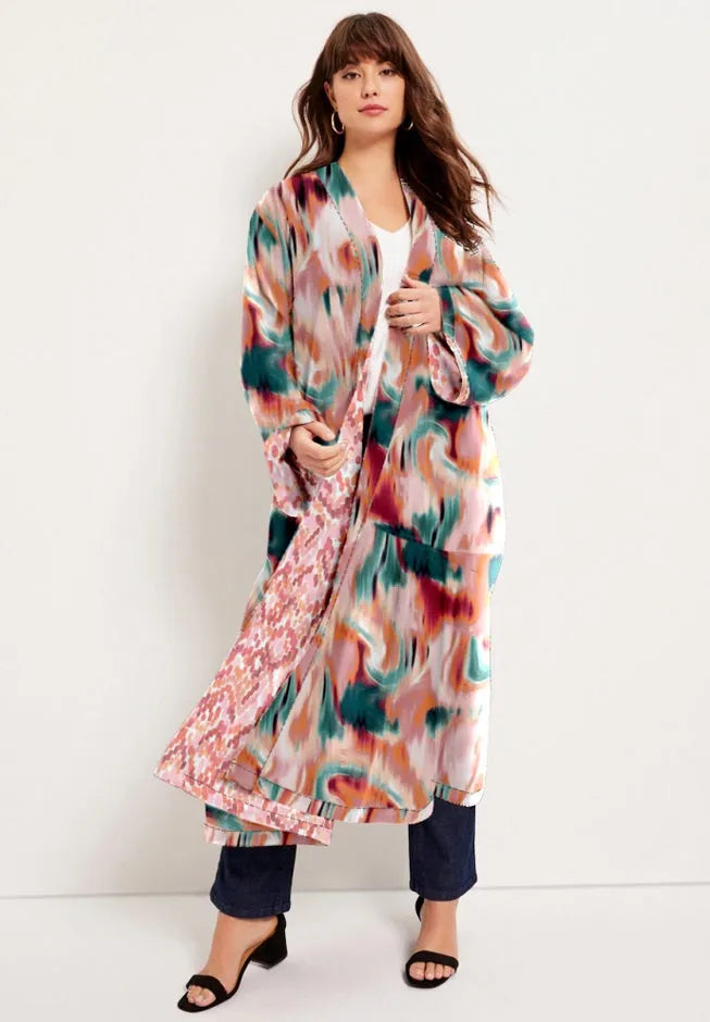 Reversible Printed Duster