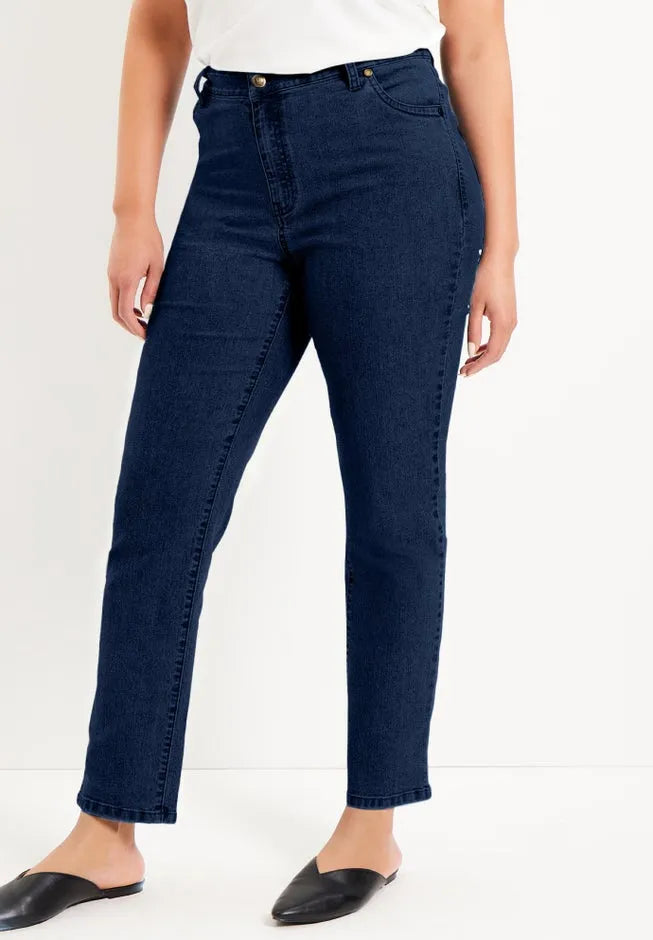 June Fit Straight-Leg Jeans