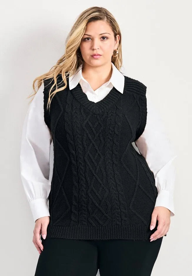 Veronica 2Fer Cable Vest