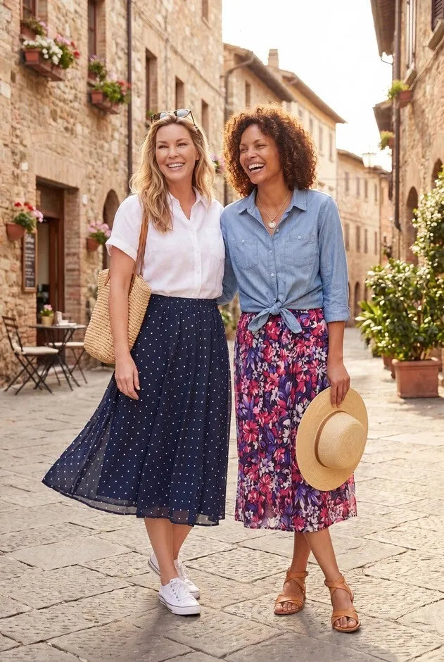2-in-1 Reversible skirt