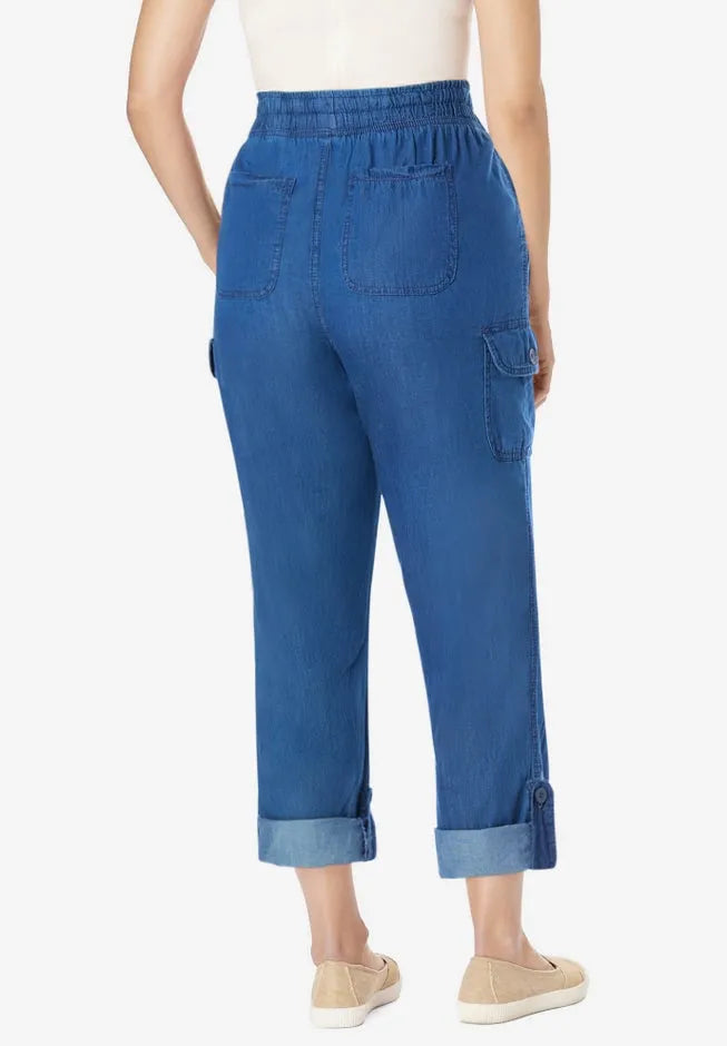 2-in-1 Convertible Cargo Pant to Capri