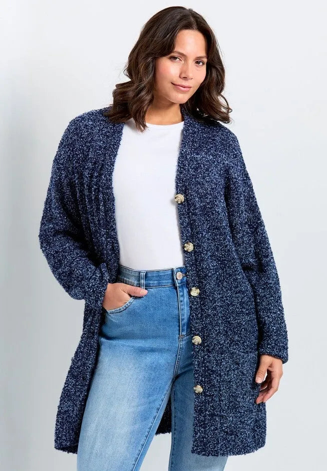 Amber Boucle Cardigan