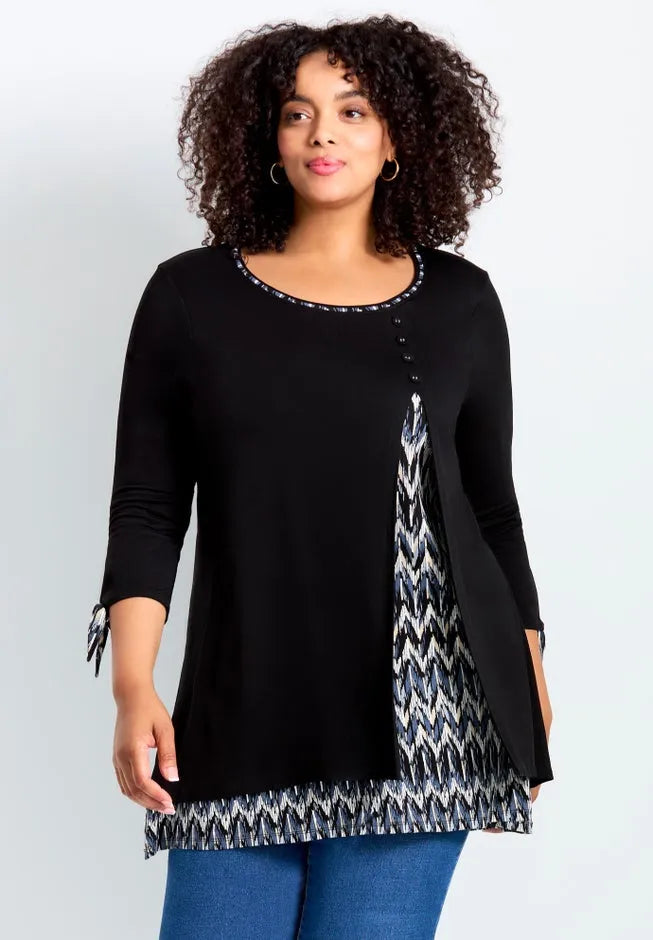 Alena Print Tunic