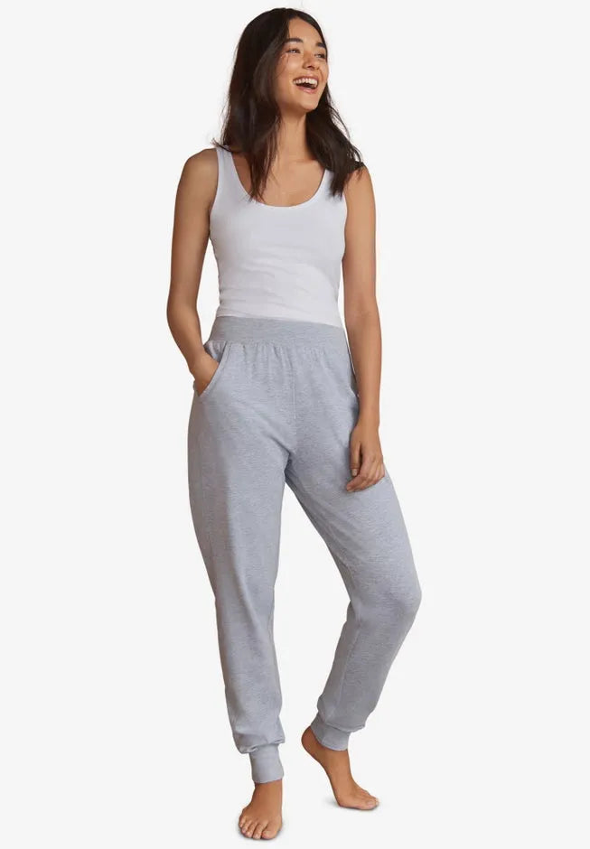 Cotton Spandex Jersey Jogger Sleep Pants