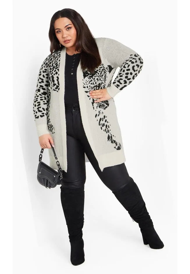 Lena Leopard Cardigan