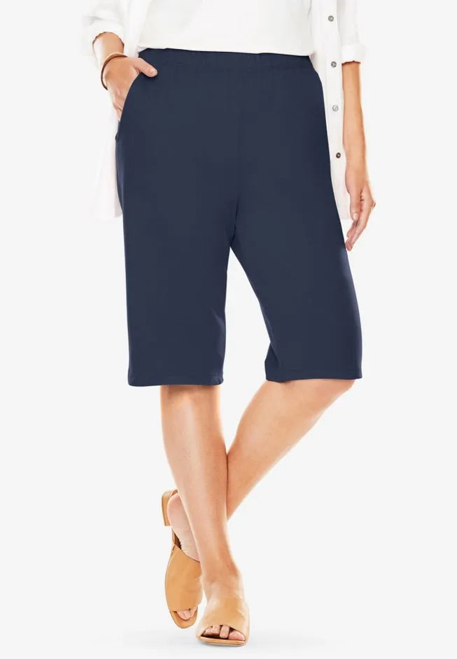 7-Day Knit Bermuda Shorts