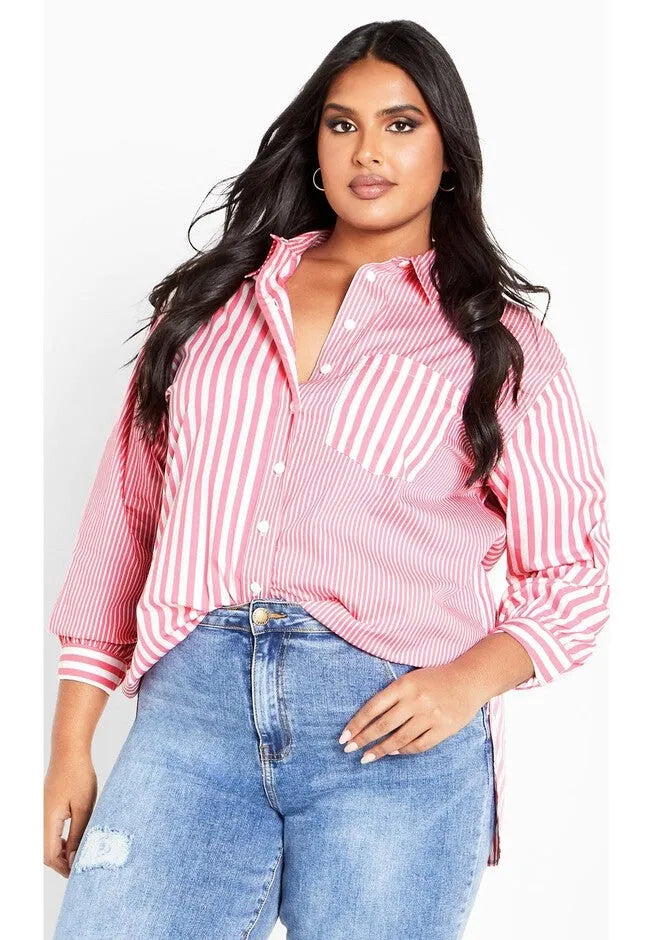 Stripe Mix Shirt
