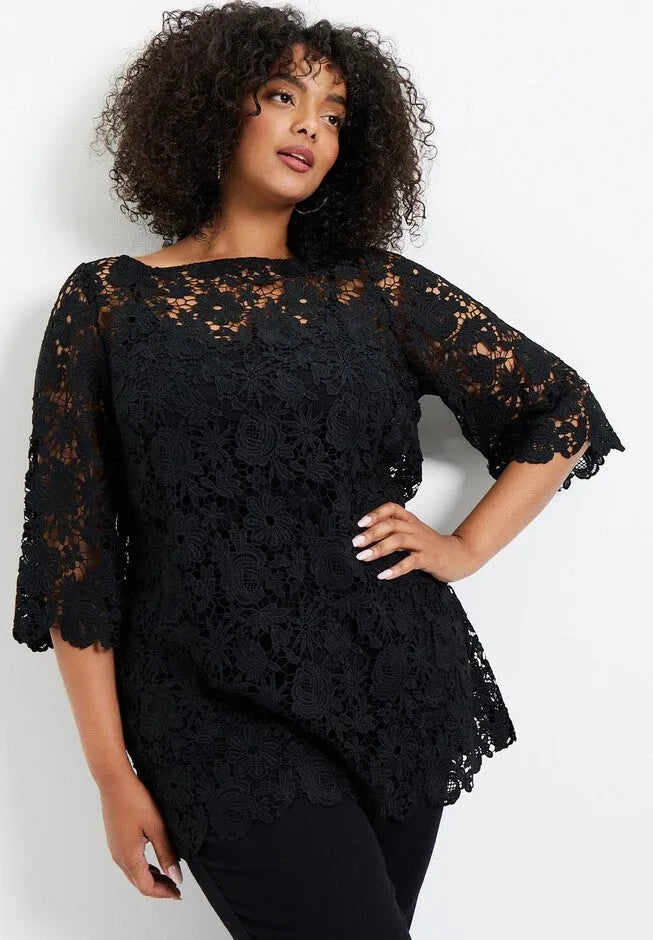 Allover Lace Top