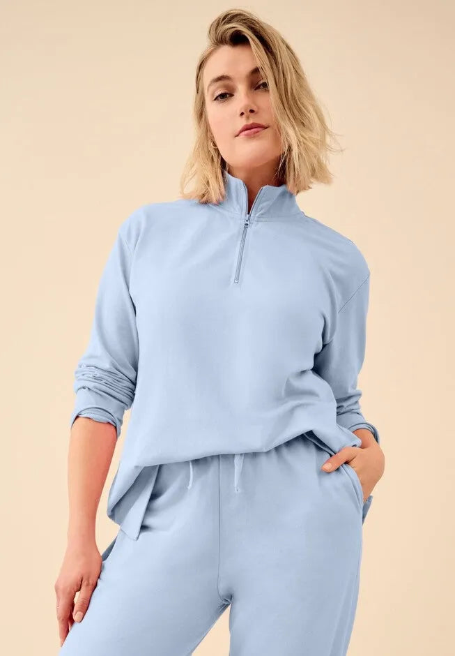 ¼ Zip Collar French Terry Sweatshirt