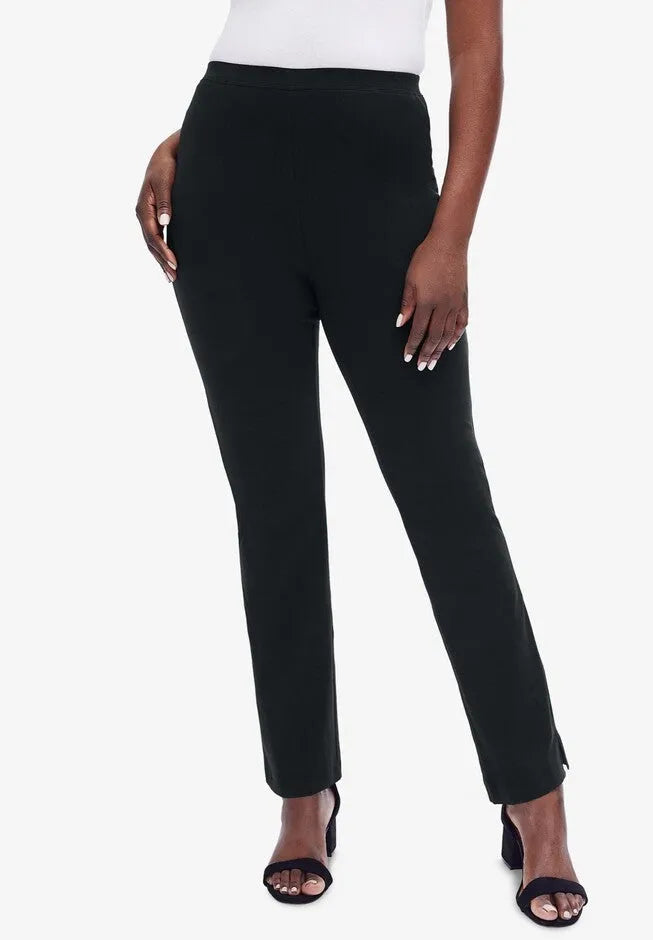 Everyday Stretch Cotton Straight Leg