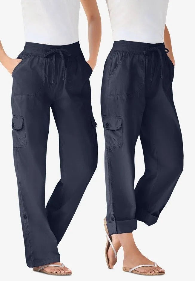 2-in-1 Convertible Cargo Pant to Capri