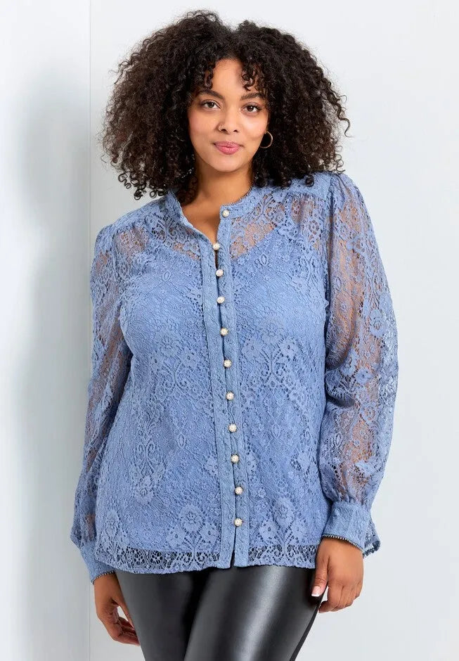 Jade Lace Shirt