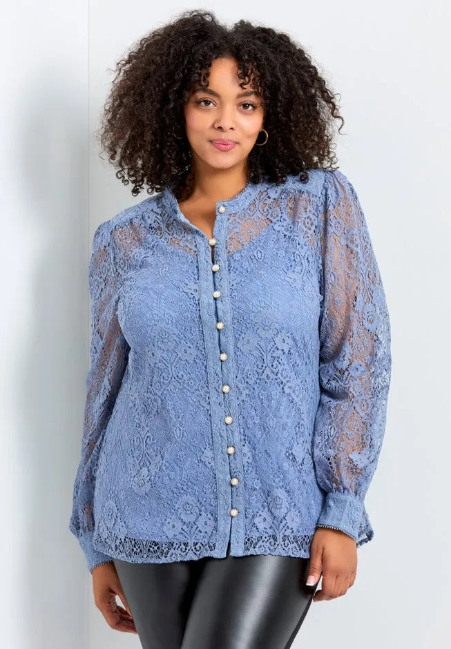 Jade Lace Shirt