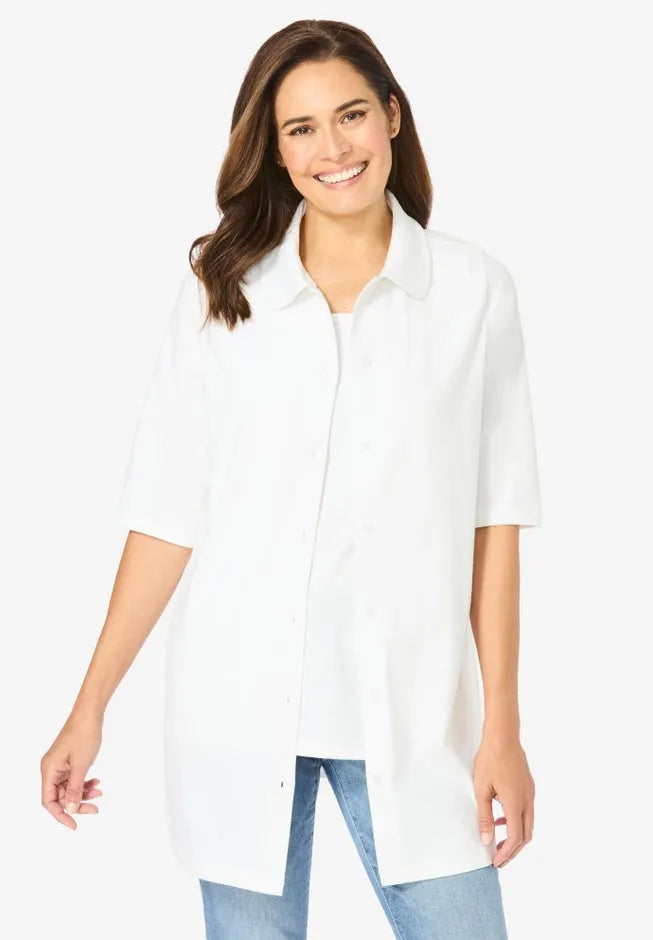 Knit Shirt With Free Tank