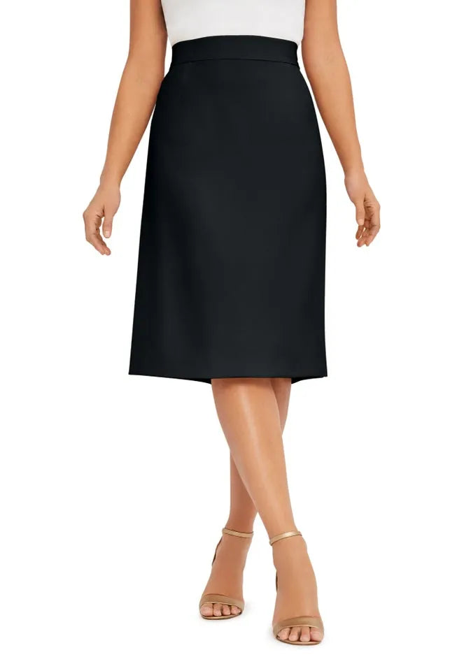 Tummy Control Bi-Stretch Pencil Skirt