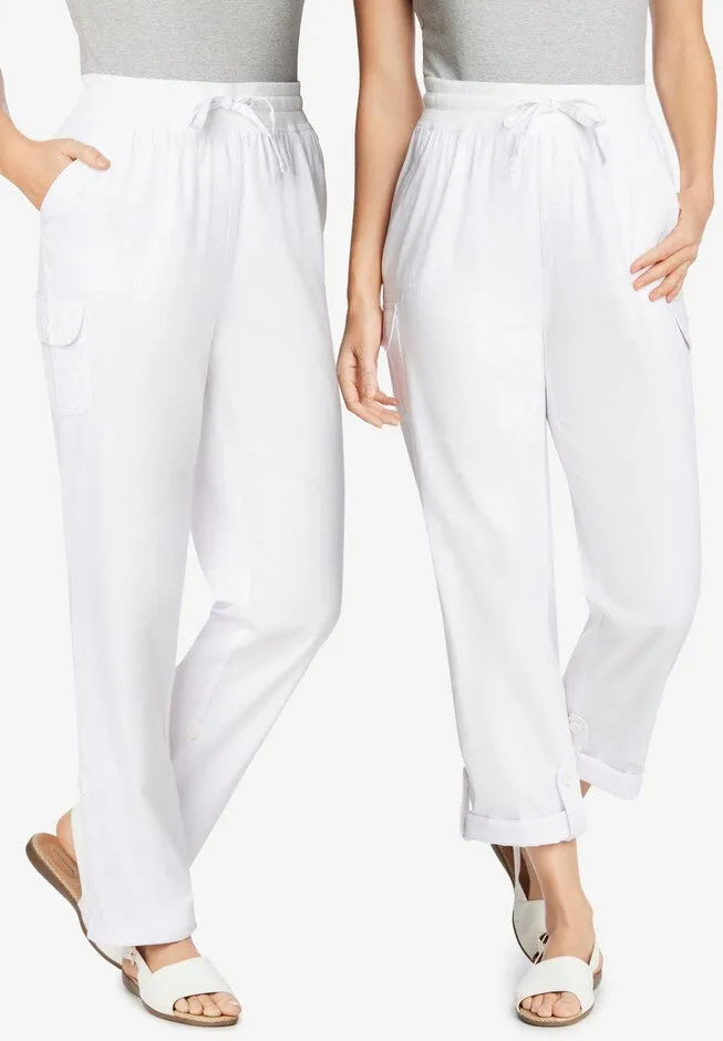 2-in-1 Convertible Cargo Pant to Capri