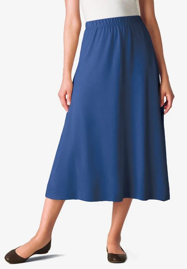 7-Day Knit A-Line Skirt