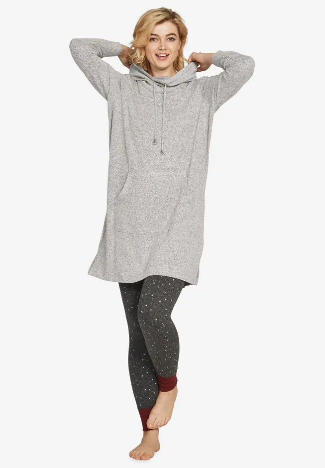 Cotton Spandex Pull On Sleep Legging