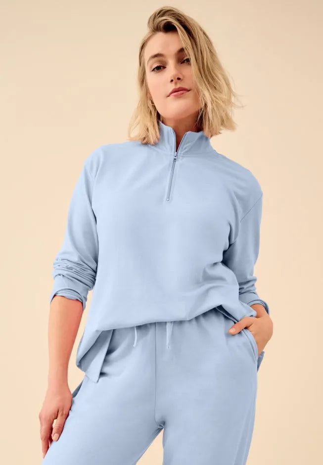¼ Zip Collar French Terry Sweatshirt
