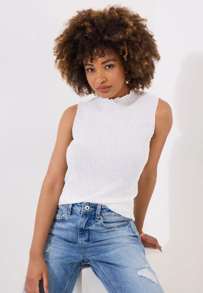 Mock Neck Tank