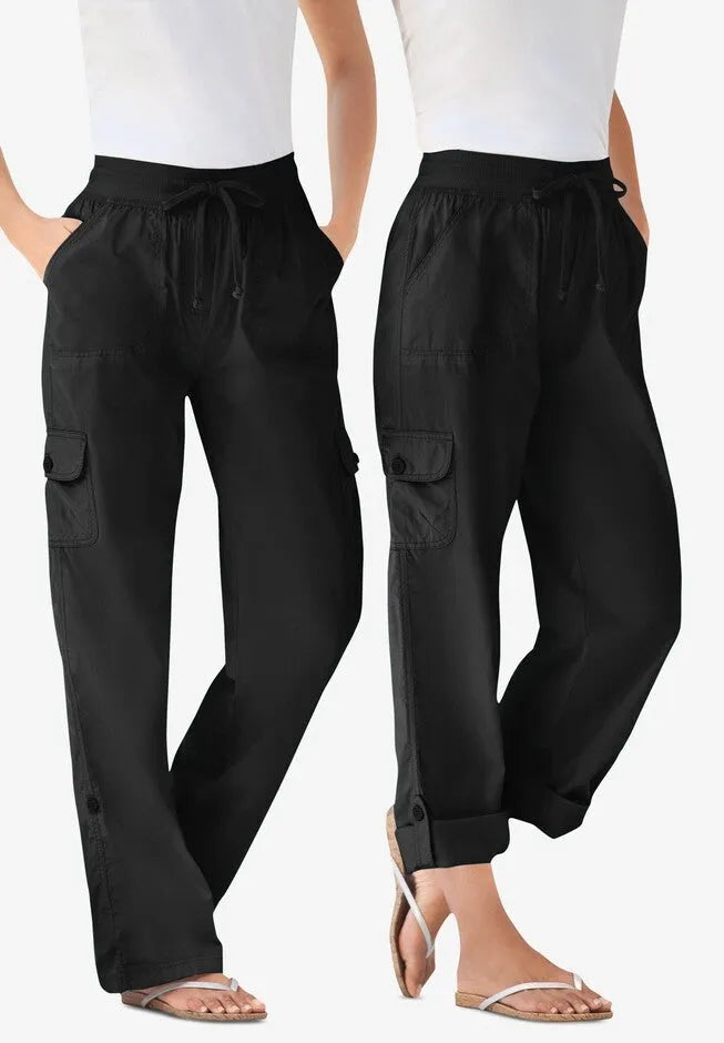 2-in-1 Convertible Cargo Pant to Capri