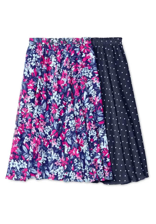 2-in-1 Reversible skirt