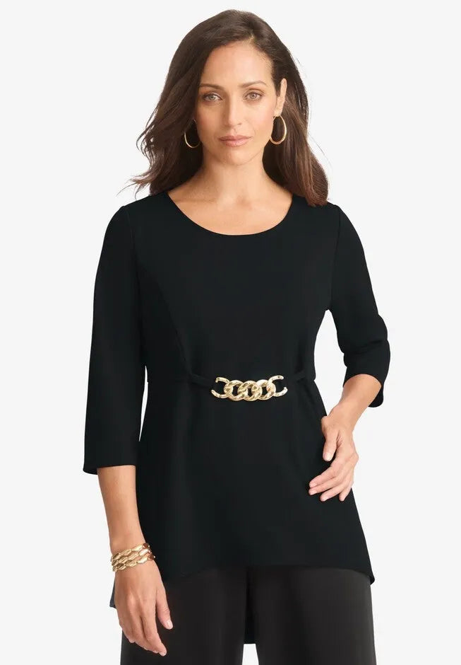 High Low Buckle Tunic