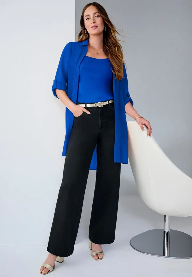 True Fit Wide Leg Jean