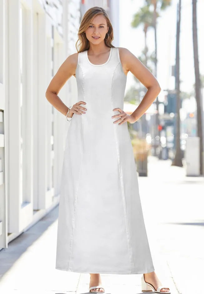 Denim Maxi Dress