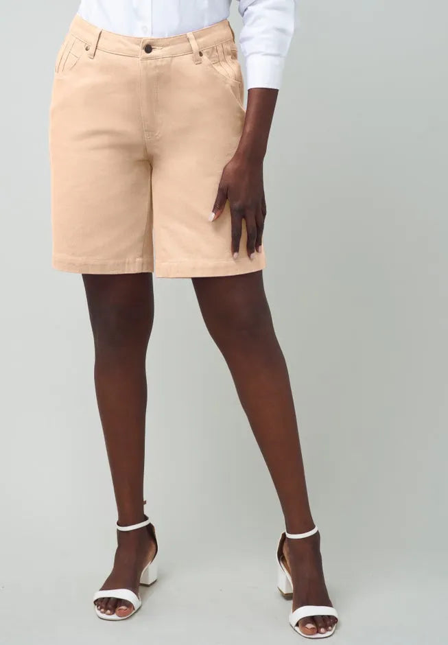 Classic Cotton Denim Shorts