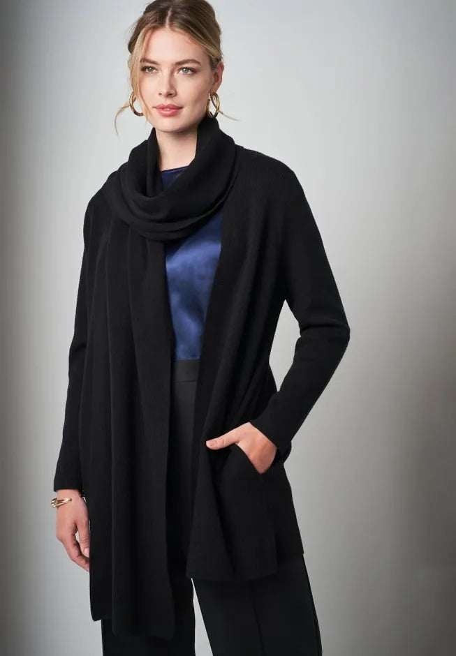 Wrap Scarf Coatigan