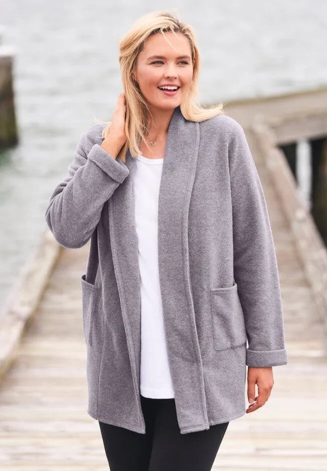 Microfleece Cardigan